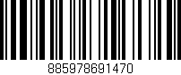 Código de barras (EAN, GTIN, SKU, ISBN): '885978691470'