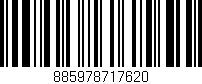 Código de barras (EAN, GTIN, SKU, ISBN): '885978717620'