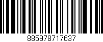 Código de barras (EAN, GTIN, SKU, ISBN): '885978717637'