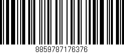 Código de barras (EAN, GTIN, SKU, ISBN): '8859787176376'