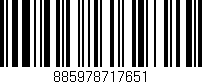 Código de barras (EAN, GTIN, SKU, ISBN): '885978717651'
