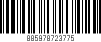 Código de barras (EAN, GTIN, SKU, ISBN): '885978723775'