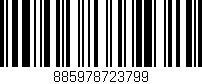Código de barras (EAN, GTIN, SKU, ISBN): '885978723799'