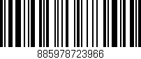 Código de barras (EAN, GTIN, SKU, ISBN): '885978723966'