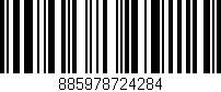 Código de barras (EAN, GTIN, SKU, ISBN): '885978724284'