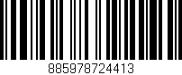 Código de barras (EAN, GTIN, SKU, ISBN): '885978724413'