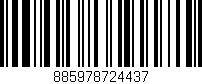 Código de barras (EAN, GTIN, SKU, ISBN): '885978724437'