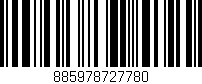 Código de barras (EAN, GTIN, SKU, ISBN): '885978727780'
