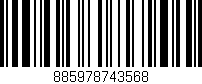 Código de barras (EAN, GTIN, SKU, ISBN): '885978743568'