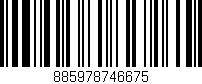 Código de barras (EAN, GTIN, SKU, ISBN): '885978746675'