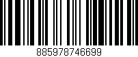 Código de barras (EAN, GTIN, SKU, ISBN): '885978746699'