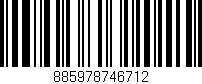 Código de barras (EAN, GTIN, SKU, ISBN): '885978746712'