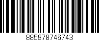 Código de barras (EAN, GTIN, SKU, ISBN): '885978746743'