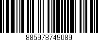 Código de barras (EAN, GTIN, SKU, ISBN): '885978749089'