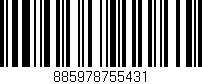 Código de barras (EAN, GTIN, SKU, ISBN): '885978755431'