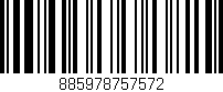 Código de barras (EAN, GTIN, SKU, ISBN): '885978757572'