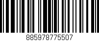 Código de barras (EAN, GTIN, SKU, ISBN): '885978775507'