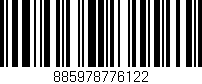 Código de barras (EAN, GTIN, SKU, ISBN): '885978776122'
