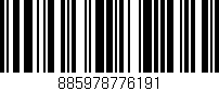 Código de barras (EAN, GTIN, SKU, ISBN): '885978776191'