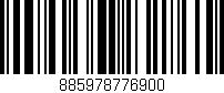 Código de barras (EAN, GTIN, SKU, ISBN): '885978776900'