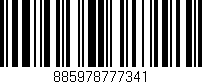 Código de barras (EAN, GTIN, SKU, ISBN): '885978777341'