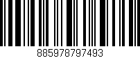 Código de barras (EAN, GTIN, SKU, ISBN): '885978797493'