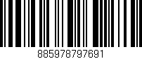 Código de barras (EAN, GTIN, SKU, ISBN): '885978797691'