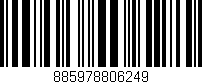 Código de barras (EAN, GTIN, SKU, ISBN): '885978806249'