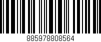 Código de barras (EAN, GTIN, SKU, ISBN): '885978808564'