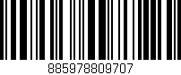 Código de barras (EAN, GTIN, SKU, ISBN): '885978809707'