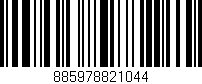 Código de barras (EAN, GTIN, SKU, ISBN): '885978821044'