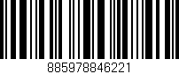 Código de barras (EAN, GTIN, SKU, ISBN): '885978846221'