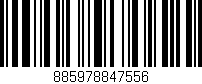 Código de barras (EAN, GTIN, SKU, ISBN): '885978847556'