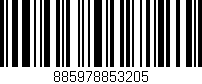 Código de barras (EAN, GTIN, SKU, ISBN): '885978853205'