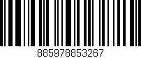 Código de barras (EAN, GTIN, SKU, ISBN): '885978853267'