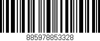 Código de barras (EAN, GTIN, SKU, ISBN): '885978853328'