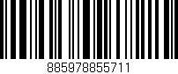 Código de barras (EAN, GTIN, SKU, ISBN): '885978855711'