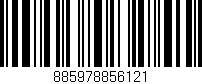 Código de barras (EAN, GTIN, SKU, ISBN): '885978856121'