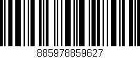 Código de barras (EAN, GTIN, SKU, ISBN): '885978859627'