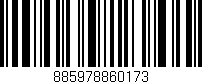 Código de barras (EAN, GTIN, SKU, ISBN): '885978860173'