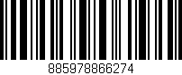 Código de barras (EAN, GTIN, SKU, ISBN): '885978866274'