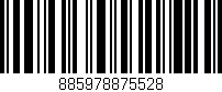 Código de barras (EAN, GTIN, SKU, ISBN): '885978875528'