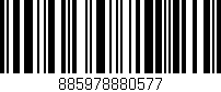 Código de barras (EAN, GTIN, SKU, ISBN): '885978880577'