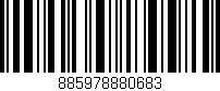 Código de barras (EAN, GTIN, SKU, ISBN): '885978880683'
