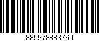 Código de barras (EAN, GTIN, SKU, ISBN): '885978883769'