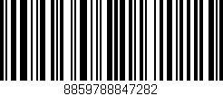Código de barras (EAN, GTIN, SKU, ISBN): '8859788847282'