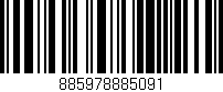 Código de barras (EAN, GTIN, SKU, ISBN): '885978885091'