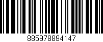 Código de barras (EAN, GTIN, SKU, ISBN): '885978894147'