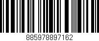 Código de barras (EAN, GTIN, SKU, ISBN): '885978897162'