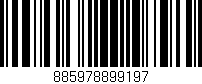 Código de barras (EAN, GTIN, SKU, ISBN): '885978899197'
